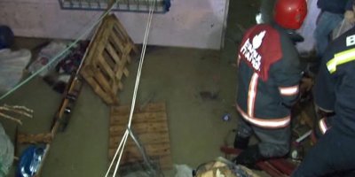 Avcılar’da İSKİ’ye ait ana su deposu patladı