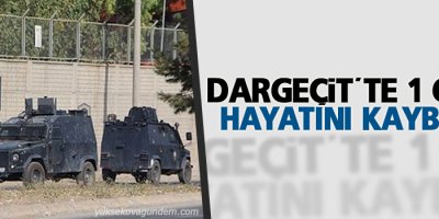 Dargeçit'te 1 genç hayatını kaybetti