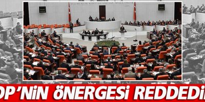 HDP'nin önergesi reddedildi