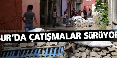 Sur'daki çatışmalarda 2 polis yaralandı