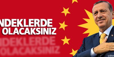 Erdoğan: 'Hendeklerde yok olacaksınız'