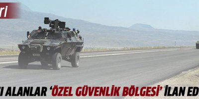 Hakkari ve ilçelerinde birçok alan yasaklandı