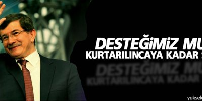 Davutoğlu: Desteğimiz Musul kurtarılıncaya kadar sürecek