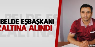 HDP Belde Eşbaşkanı gözaltına alındı