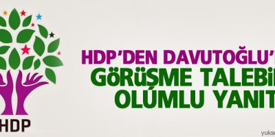 HDP’den Davutoğlu’nun görüşme talebine olumlu yanıt