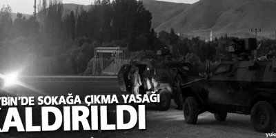 Nusaybin'de sokağa çıkma yasağı kaldırıldı