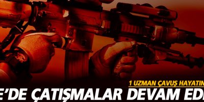 Cizre’de bir uzman çavuş hayatını kaybetti