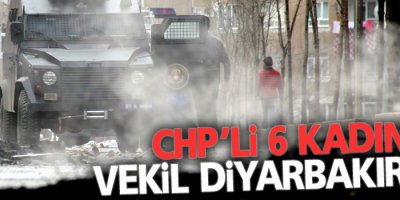 CHP’li 6 kadın vekil Diyarbakır’da