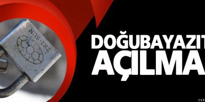 Doğubayazıt'ta kepenkler açılmadı