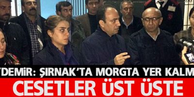 Baydemir: Şırnak’ta morgta yer kalmadı, cesetler üst üste