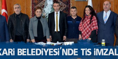 Hakkari Belediyesi'nde TİS imzalandı