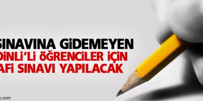 Şemdinlili öğrenciler için telafi sınavı yapılacak