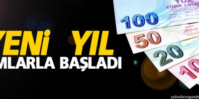 Yeni yıl zamlarla başladı