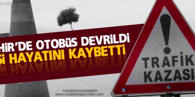 Kırşehir’de otobüs devrildi: 9 ölü