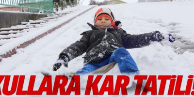 15 ilde okullara kar tatili