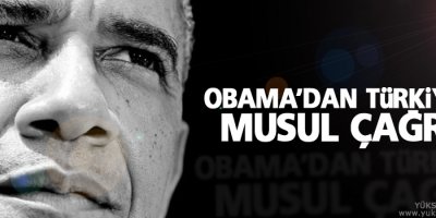 Obama'dan Türkiye'ye Musul çağrısı
