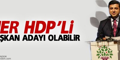 ‘Her HDP’li eşbaşkan adayı olabilir’