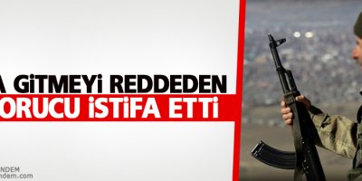 Sur'a gitmeyi reddeden 13 korucu istifa etti