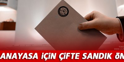 AK Parti'den yeni anayasa için çifte sandık önerisi