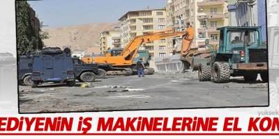 Diyarbakır'da 6 belediyenin iş makinelerine el konuldu