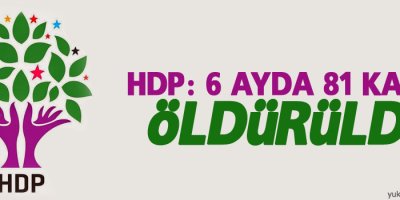 HDP: 6 ayda 81 kadın öldürüldü