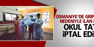Osmaniye’de ilan edilen okul tatili iptal edildi