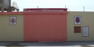 Edirne F Tipi Cezaevi’nde bir tutuklu kendini ateşe verdi