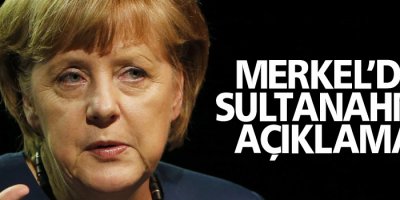 Merkel’den Sultanahmet açıklaması