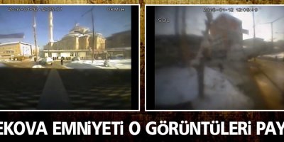 Emniyet kazayla ilgili olduğu iddia edilen görüntüler paylaştı