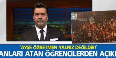 Öğrenciler: ‘Yok öyle ülkenin bir yanı yangın yeriyken bir yerinde kahkahalar’