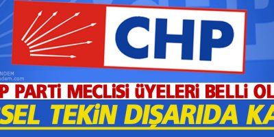 CHP Parti Meclisi üyeleri belli oldu