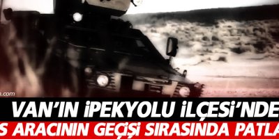 Şiddetli patlama meydana geldi