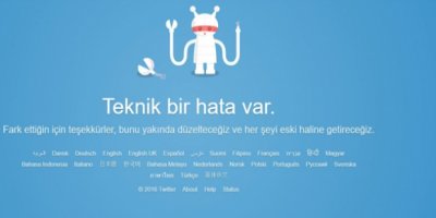 Twitter’a erişilemiyor