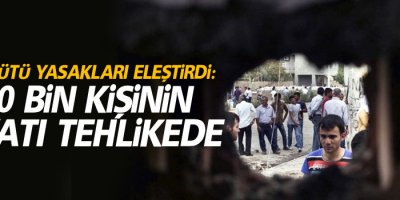 Af Örgütü yasakları eleştirdi: 200 bin kişinin hayatı tehlikede