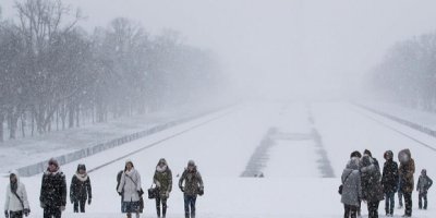 ABD'nin doğu yakası kar fırtınası etkisi altında