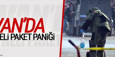 Van'da şüpheli paket