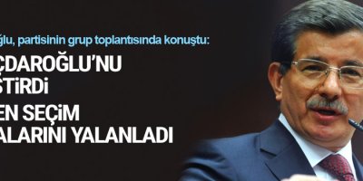 Davutoğlu, O İddiaları yalanladı