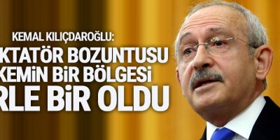 Kılıçdaroğlu: Ey diktatör bozuntusu ülkemin bir bölgesi yerle bir oldu