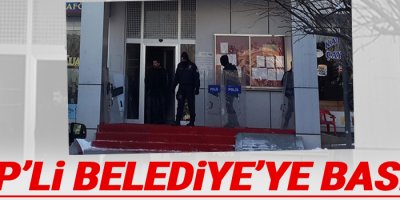 DBP'li belediyeye baskın