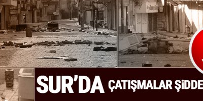 Sur’da çatışmalar şiddetlendi: 13 yaralı