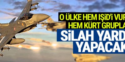 O ülke hem IŞİD'i vuracak hem Kürt gruplara silah yardımı yapacak