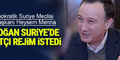 Heysem Menna: Erdoğan Suriye’de cihatçı rejim istedi