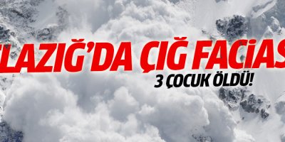 Çığ faciası: 3 çocuk hayatını kaybetti