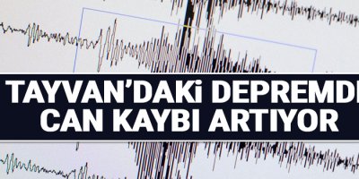 Tayvan’daki 6,4’lük depremde can kaybı artıyor