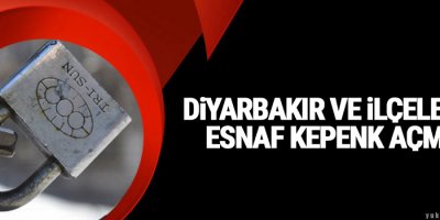 Diyarbakır'da hayat durdu!