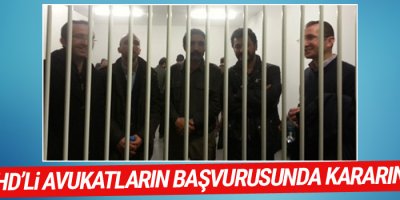 AYM, ÇHD’li avukatların başvurusunda kararını verdi