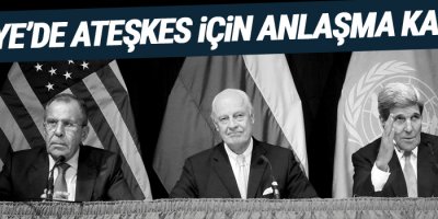 Suriye’de ateşkes için anlaşma kararı