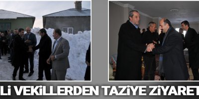 Zeydan ve Akdoğan'dan Taziye Ziyaretleri