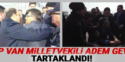 HDP Van Milletvekili Adem Geveri Tartaklandı