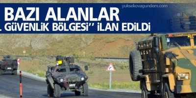 Hakkari'nin üç ilçesinde 'Özel güvenlik bölgesi' ilanı